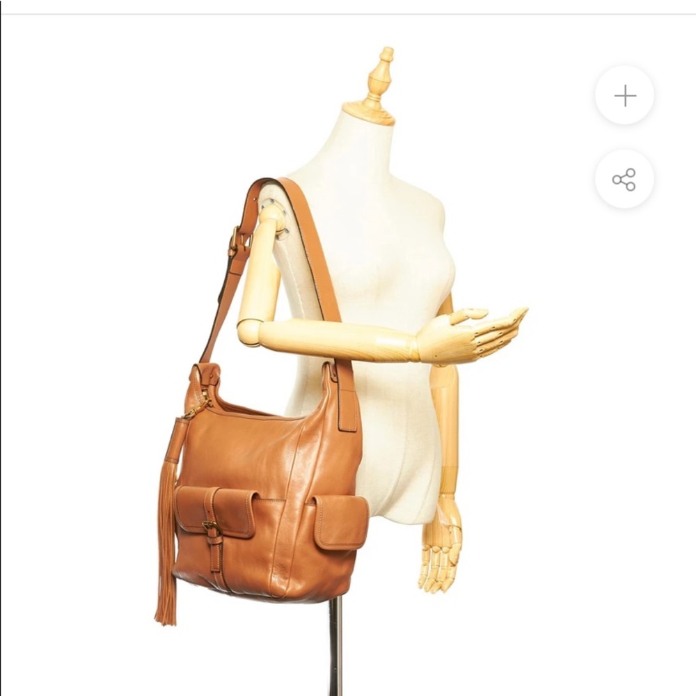 CHLOE LEATHER shoulder bag SHG-20181 - Picture 3 of 16